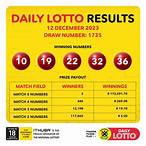 call lottery results